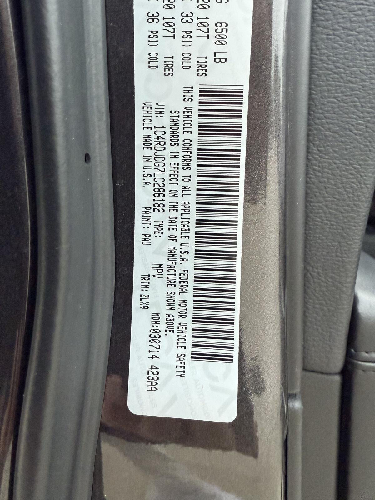 2020 Dodge Durango GT Plus