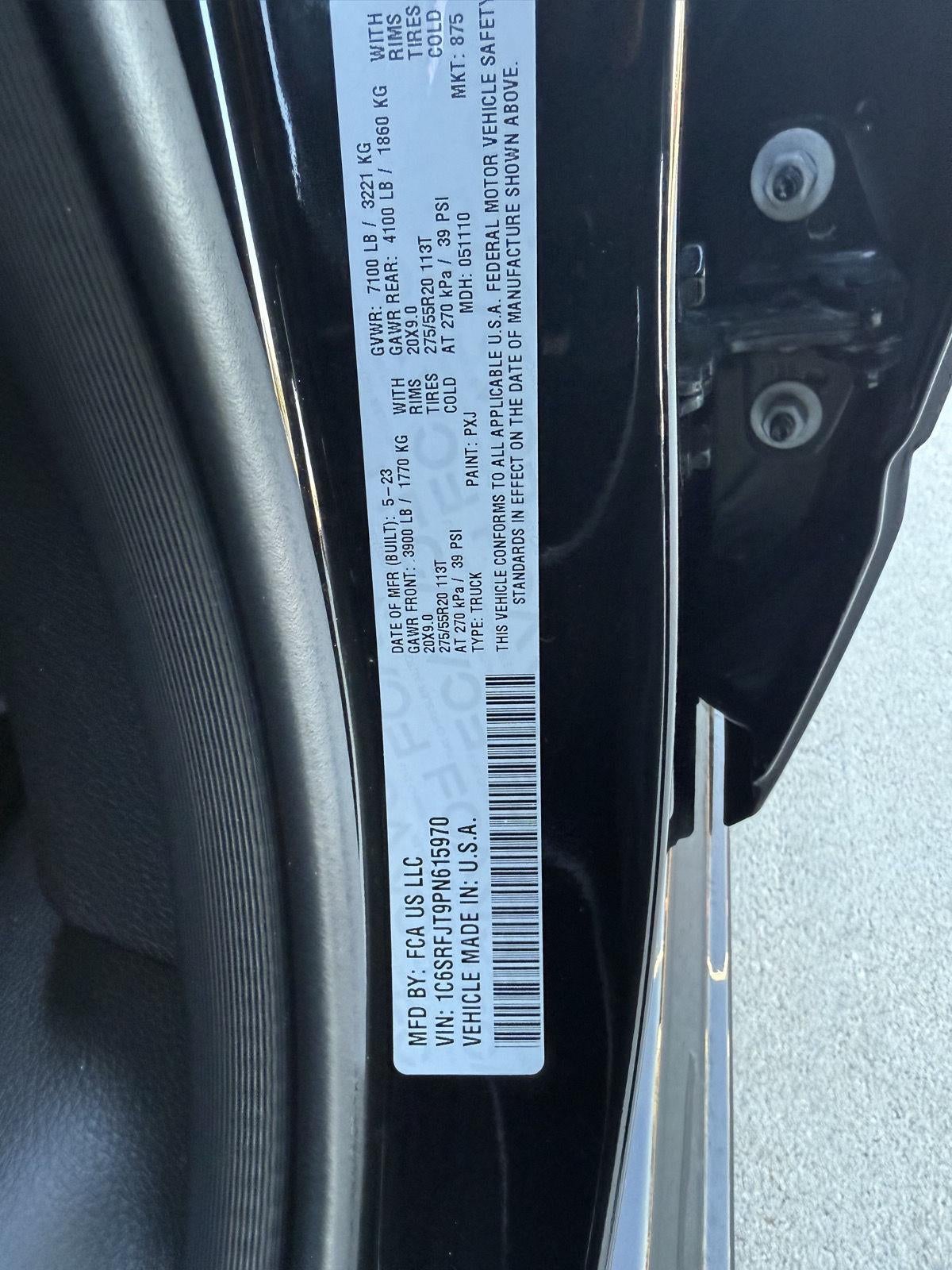 2023 RAM 1500 Laramie