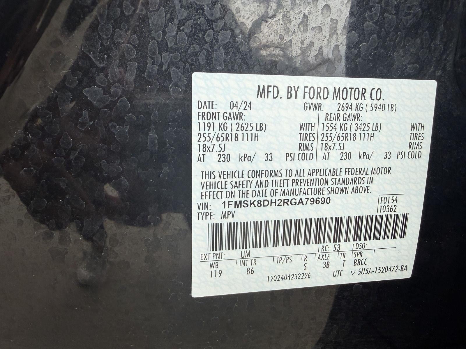 2024 Ford Explorer XLT