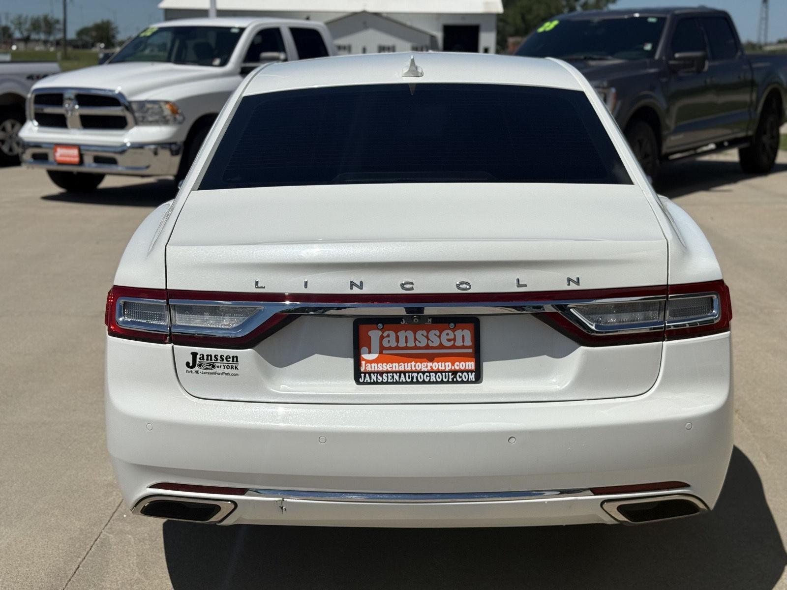 2020 Lincoln Continental Standard