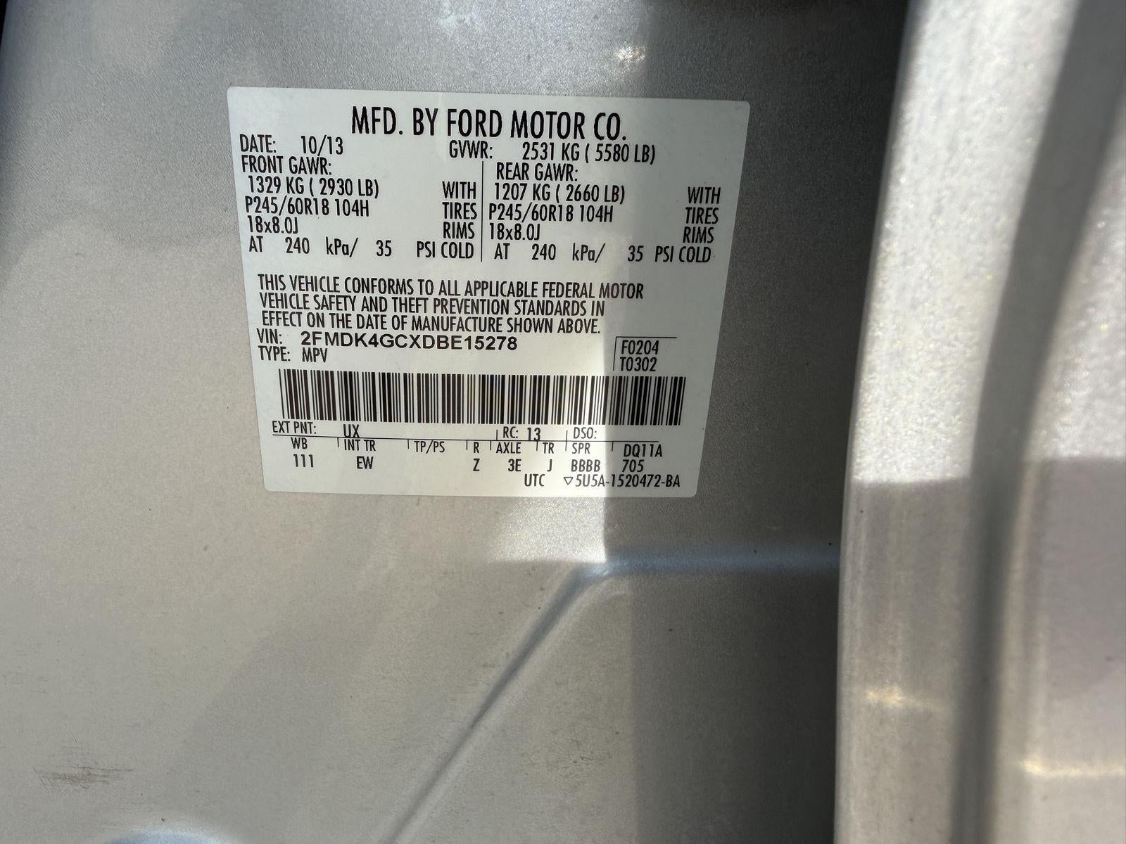 2013 Ford Edge SE