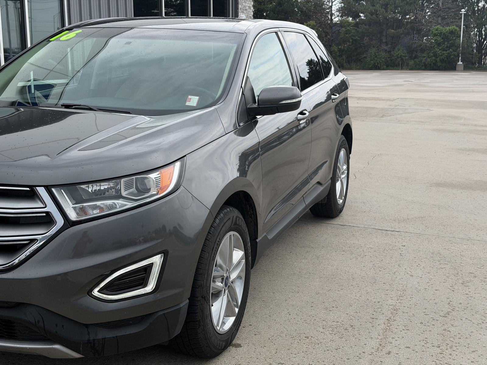 Used 2016 Ford Edge SEL with VIN 2FMPK4J93GBB72718 for sale in York, NE