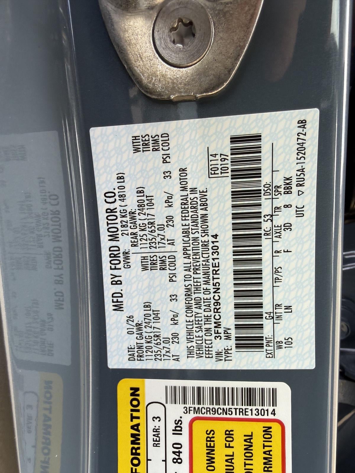 2026 Ford Bronco Sport Outer Banks