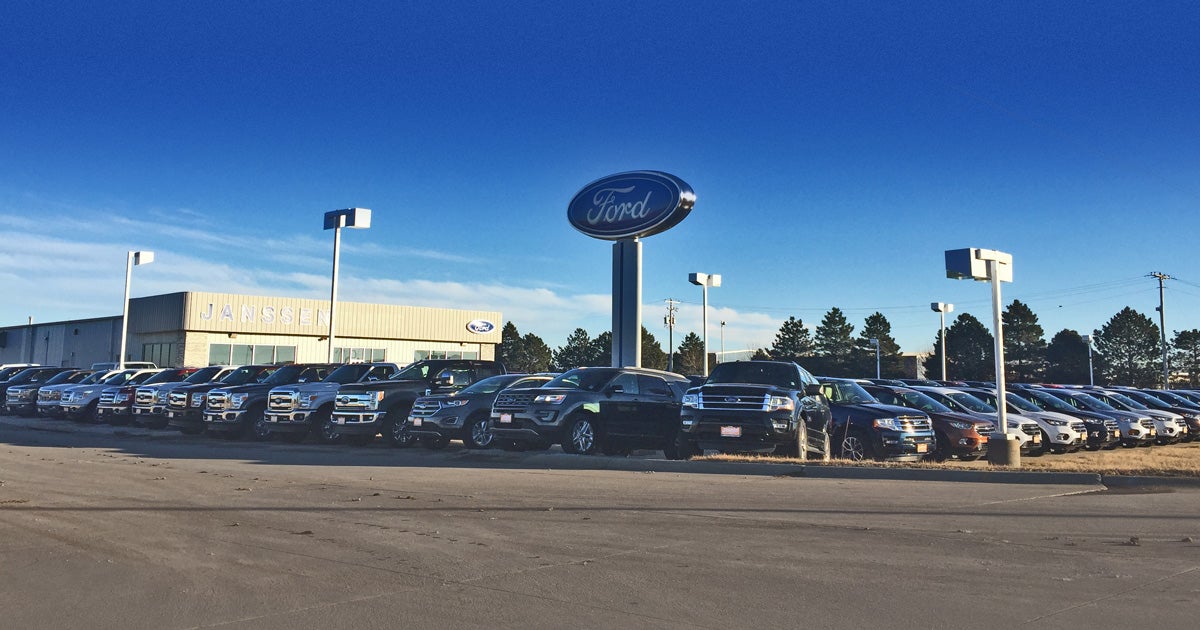 Ford Dealership, Ford Cars, Trucks, SUVs, Vans in York, NE at Janssen ...